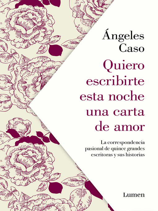 Title details for Quiero escribirte esta noche una carta de amor by Ángeles Caso - Available